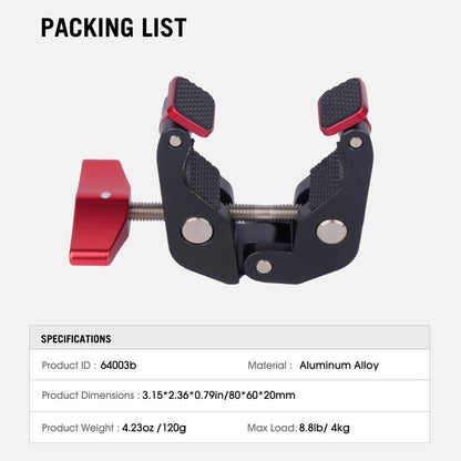 CAME - TV Universal 52mm Super Clamp with Movable Feet - CAME - TV