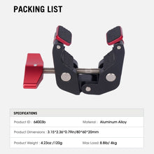 CAME - TV Universal 52mm Super Clamp with Movable Feet - CAME - TV