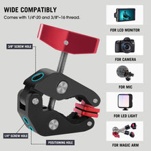 CAME - TV Universal 52mm Super Clamp with Movable Feet - CAME - TV