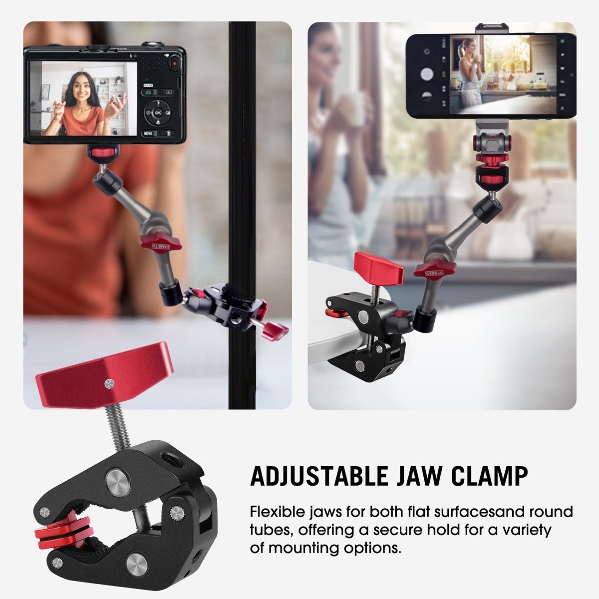 CAME - TV Universal 52mm Super Clamp with Movable Feet - CAME - TV