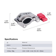 CAME - TV Universal Super Clamp with 1/4