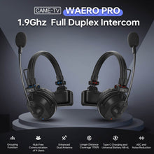 CAME - TV WAERO Pro Full Duplex Dual Antenna 1.9G Lightweight Wireless Intercom Headset - Remote - CAME - TV