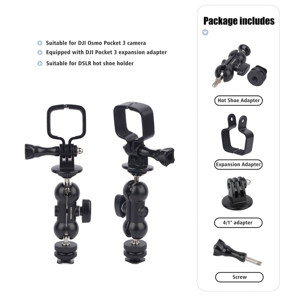 DJI Osmo Pocket Mount Adjustable Multi Fit – CAME-TV