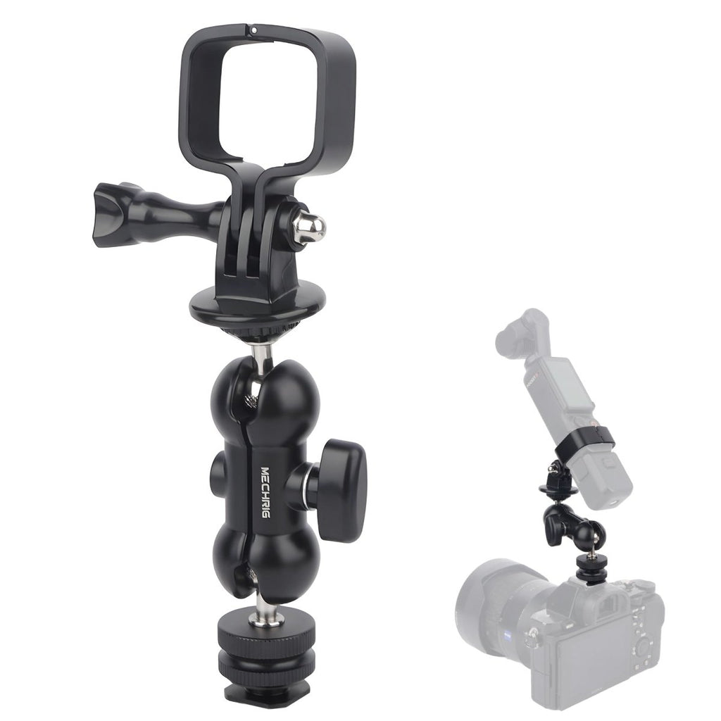 TELESIN Erweiterungsadapter für DJI Osmo Pocket 3 - Dual Cold Shoe Schutzkäfig mit abnehmbarem Dual-Claw Adapter (Front/Back Switch) & Sicherheitsverriegelung, für Pocket 3 Action Schnellverschluss TELESIN Erweiterungsadapter für DJI Osmo Pocket 3 - Dual Cold Shoe Schutzkäfig mit abnehmbarem Dual-Claw Adapter (Front/Back Switch) & Sicherheitsverriegelung, für Pocket 3 Action Schnellverschluss