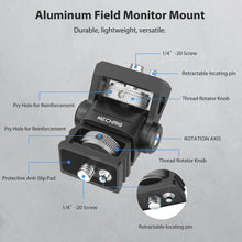 Constant Damping Tripod Head Arri Locating Pin 1/4
