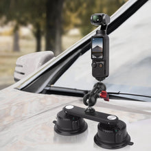 Dual - Suction 360° Rotating Mount: 33lb Heavy - Duty Phone & Action Cam Holder - CAME - TV