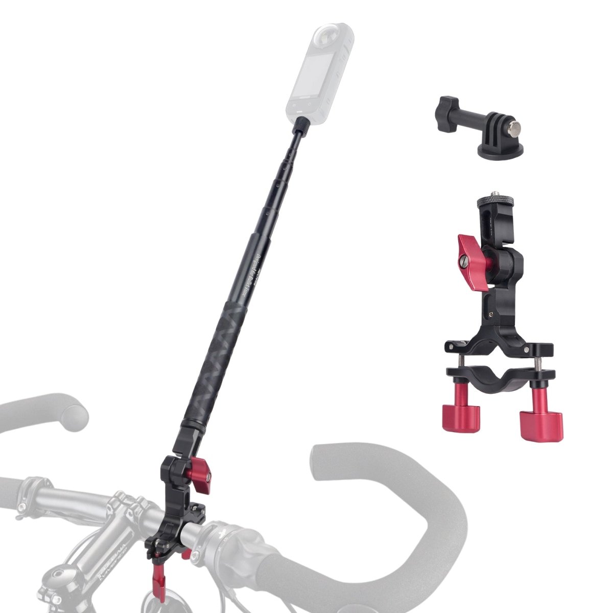 Handlebar Adapter Bracket with Selfie stick - CAME - TV
