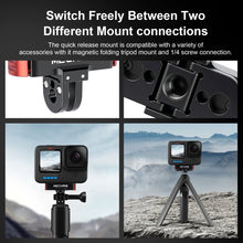 Magnetic Foldable Quick - Release Mount for GoPro 13 with Locating Columns - CAME - TV