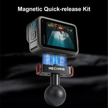 Magnetic Quick - release Mount for Gopro Hero 13 with 1 Inch Ball Head - CAME - TV