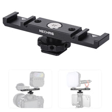 Mechrig 10cm Extention Bracket with 2×Cold Shoes and 1/4