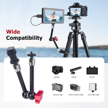 Mechrig 11 inch Adjustable Articulating Friction Magic Arm Compatible with LCD Monitor, DSLR Camera Rig, LED Lights, Flash Light - CAME - TV