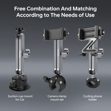 Mechrig 154mm CNC Alloy Extension Arm – Universal Ball Head Clamp for Phone & Camera Mounts - CAME - TV