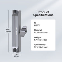 Mechrig 154mm CNC Alloy Extension Arm – Universal Ball Head Clamp for Phone & Camera Mounts - CAME - TV