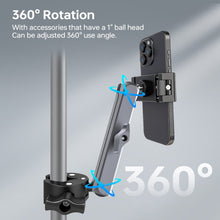 Mechrig 154mm CNC Alloy Extension Arm – Universal Ball Head Clamp for Phone & Camera Mounts - CAME - TV