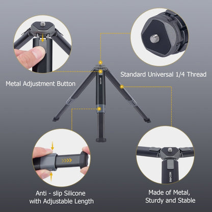 Mechrig 170mm Extendable Two - Section Tripod with Two - angle Adjustable - CAME - TV