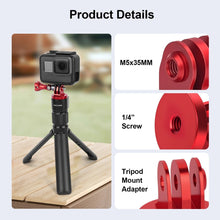 Mechrig 2 Pcs Camera Tripod Adapter Mount with Bendable GoPro Screw Rods - CAME - TV