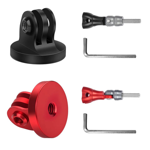 Mechrig 2 Pcs Camera Tripod Adapter Mount with Bendable GoPro Screw Rods - CAME - TV