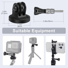 Mechrig 2 Pcs Camera Tripod Adapter Mount with Bendable GoPro Screw Rods - CAME - TV