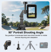 Mechrig 2 Pcs Vertical Mount Adapter with T - Bar Screw Rods for Action Camera - CAME - TV