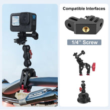 Mechrig 2 Pcs Vertical Mount Adapter with T - Bar Screw Rods for Action Camera - CAME - TV