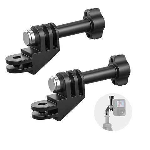 Mechrig 2 Pcs Vertical Mount Adapter with T - Bar Screw Rods for Action Camera - CAME - TV