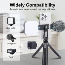 Mechrig 2 - Section Telescopic Tripod with Cold Shoe Adapter and Phone Clamp - CAME - TV