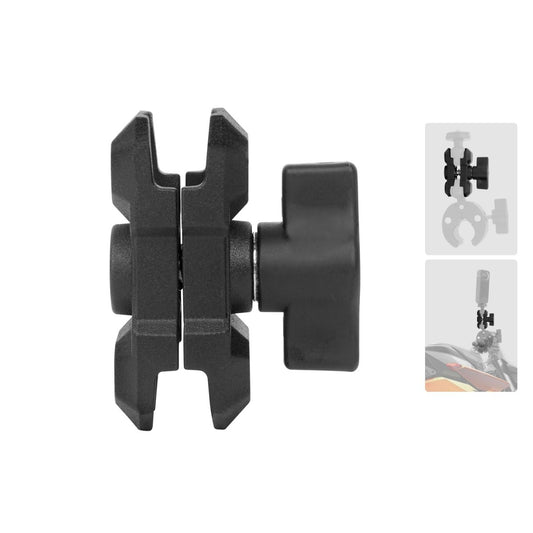 Mechrig 2.36" Length Durable Aluminum 1” Ball Head Connector Clamp - CAME - TV