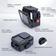 MECHRIG 262ft (80m) Underwater Waterproof Action Camera Case for Gopro Hero 13,12,11,10,9 etc - CAME - TV
