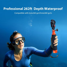 Mechrig 262ft/80m Deep Sea Waterproof Cage for Insta360 GO3/GO3S - CAME - TV