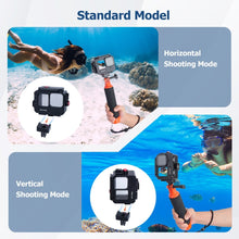 Mechrig 262ft/80m Underwater Waterproof Cage for GoPro 13/12/11/10/9 Action Camera With Gopro Mount And QR Base - CAME - TV