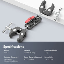 Mechrig 360° Adjustable Camera Clamp – Bike, Motorcycle & Tripod Mount - CAME - TV
