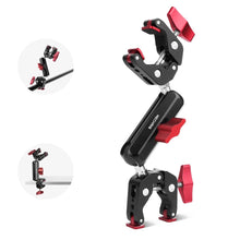 Mechrig 360° Adjustable Dual Super Clamp Mount with Ball Head Arm - CAME - TV