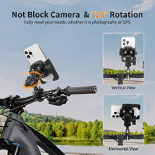 Mechrig 360° Quick Release Motorcycle Handlebar Phone Mount for E - Bikes & Scooters - CAME - TV