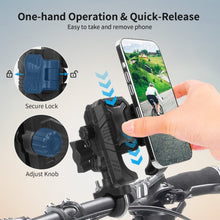 Mechrig 360° Quick Release Motorcycle Handlebar Phone Mount for E - Bikes & Scooters - CAME - TV