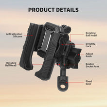 Mechrig 360° Quick Release Rearview Mirror Phone Mount - CAME - TV