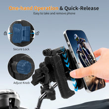 Mechrig 360° Quick Release Rearview Mirror Phone Mount No Mirror Removal - CAME - TV