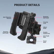 Mechrig 360° Quick Release Rearview Mirror Phone Mount No Mirror Removal - CAME - TV