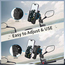 Mechrig 360° Quick Release Rearview Mirror Phone Mount No Mirror Removal - CAME - TV