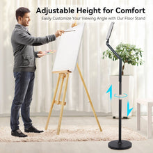 Mechrig 360° Rotatable Floor Stand with Long Arm Telescopic Aluminum Smartphone Tablet Holder - CAME - TV