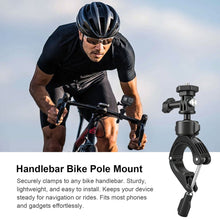 Mechrig 360° Rotatable Handlebar Mount Bike Clamp Clip Holder for GoPro Hero 13 12 11 10, Insta360 X5 X4, DJI OSMO Action 5 Pro 4 3 Pocket, Bicycle Motorcycle Rearview Mirror Tube Boots - CAME - TV