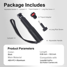 Mechrig 360° Rotatable Telescopic Selfie Stick for GoPro/DJI/Insta360 - CAME - TV