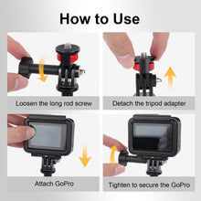 Mechrig 360° Rotatable Telescopic Selfie Stick for GoPro/DJI/Insta360 - CAME - TV