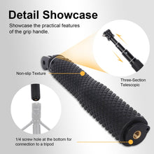Mechrig 360° Rotatable Telescopic Selfie Stick for GoPro/DJI/Insta360 - CAME - TV