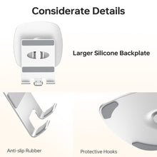Mechrig 360° Rotate Metal Desk Mobile Phone Holder Stand Adjustable Tablet Stand - Silver - CAME - TV