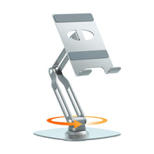 Mechrig 360° Rotate Metal Desk Mobile Phone Holder Stand Adjustable Tablet Stand - Silver - CAME - TV