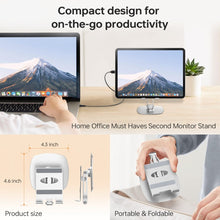 Mechrig 360° Rotate Metal Desk Mobile Phone Holder Stand Adjustable Tablet Stand - Silver - CAME - TV