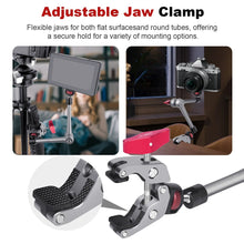 Mechrig 360° Rotating 52mm Clamp Magic Arm with 1/4