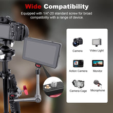 Mechrig 360° Rotating 52mm Clamp Magic Arm with 1/4