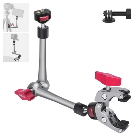 Mechrig 360° Rotating 52mm Clamp Magic Arm with 1/4