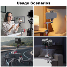 Mechrig 360° Rotating 52mm Clamp Magic Arm with 1/4